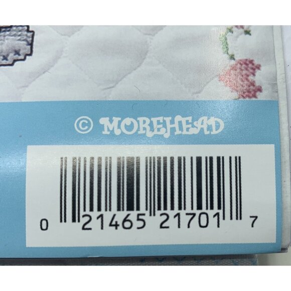 Tobin baby Quilt Cross Stitch Kit-36x43” T21701 NOS praying girl kitten rabbit - Picture 3 of 11